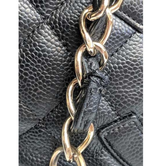 SOLD Chanel Black Grand Shopping Caviar Tote - Picture 2 of 8